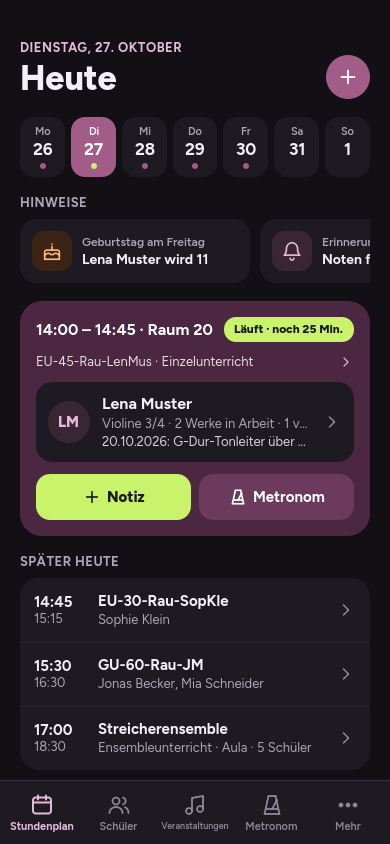 Vorschau auf Qupil 2.0 auf dem Handy